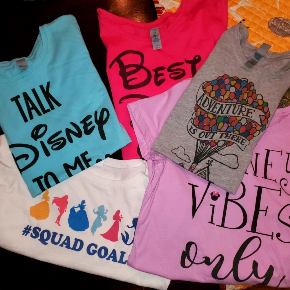 Disney T-shirt Lot